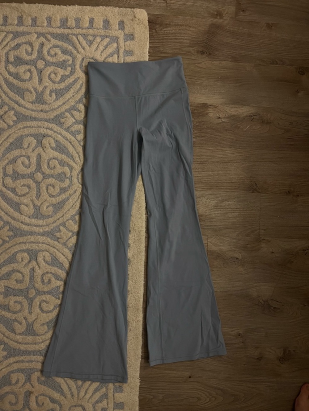 Athleta High-Waist Flare Yoga Pants - Slate Gray blue